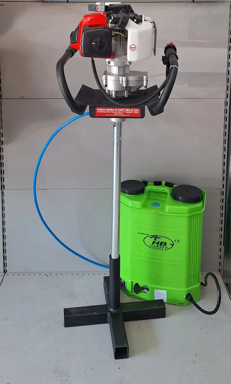 Karot Makinesi 5.5 Hp Benzinli Seti 10 Metre Profesyonel - Karot Dünyası