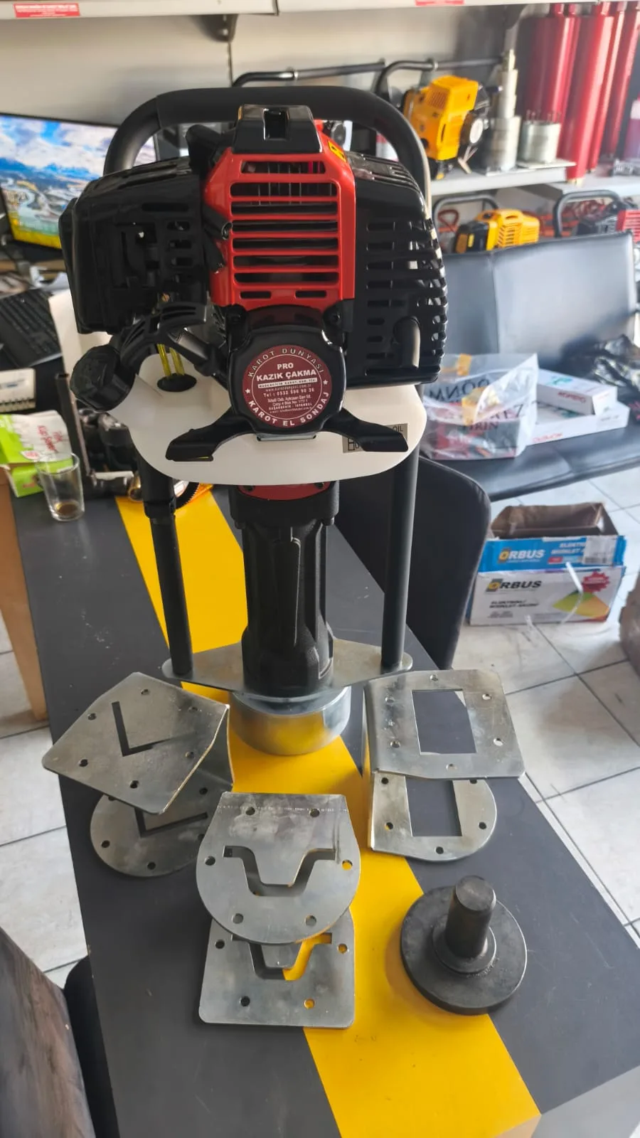 Kazık Çakma Ges, Karayolları, Çit, Güneş Panelleri 12,5 cm Kafa