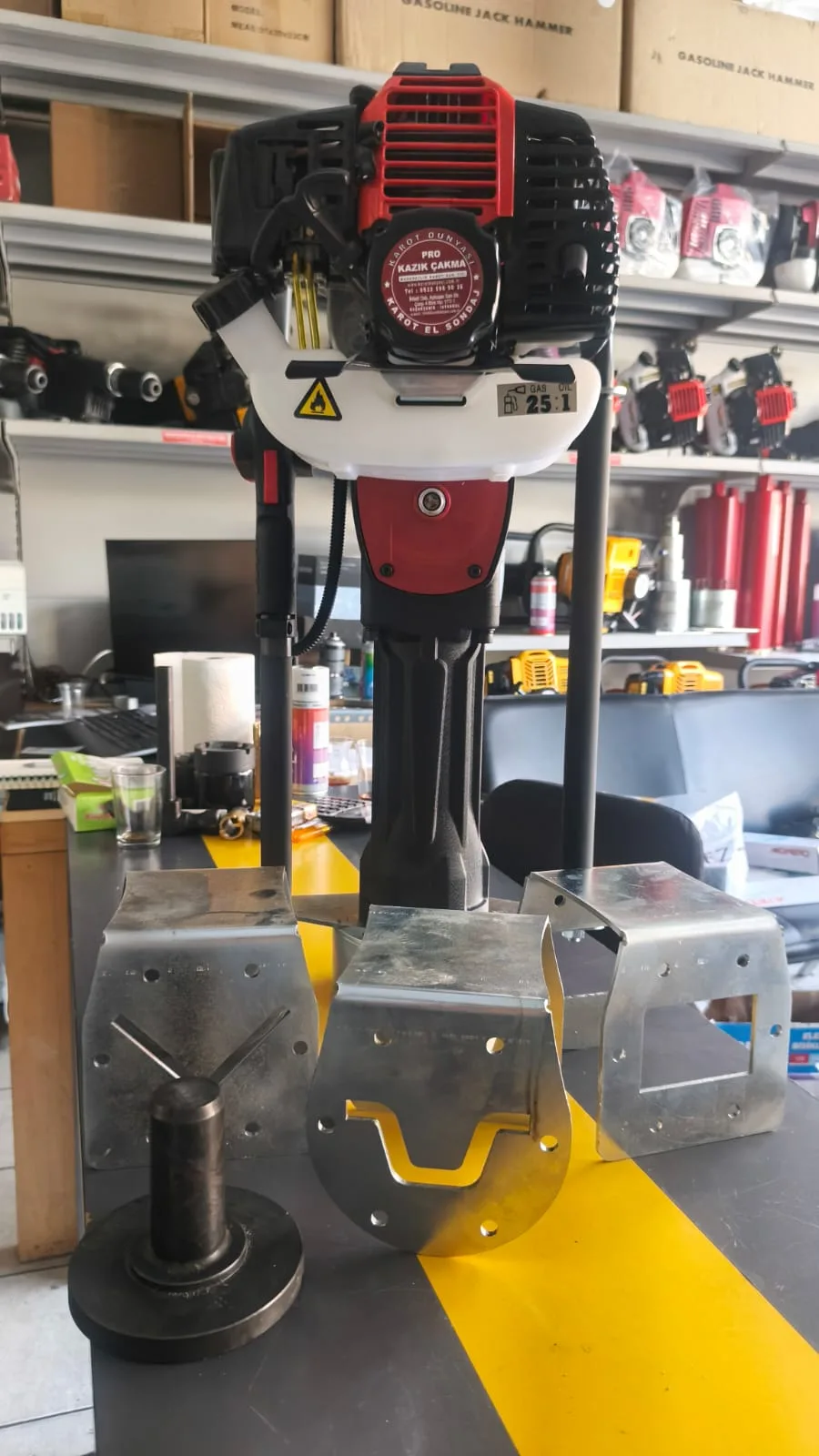 Kazık Çakma Ges, Karayolları, Çit, Güneş Panelleri 12,5 cm Kafa