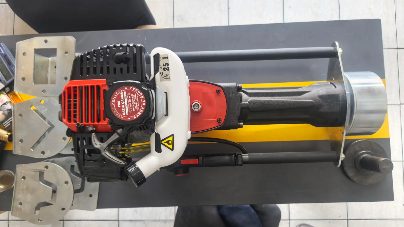 Kazık Çakma Ges, Karayolları, Çit, Güneş Panelleri 12,5 cm Kafa