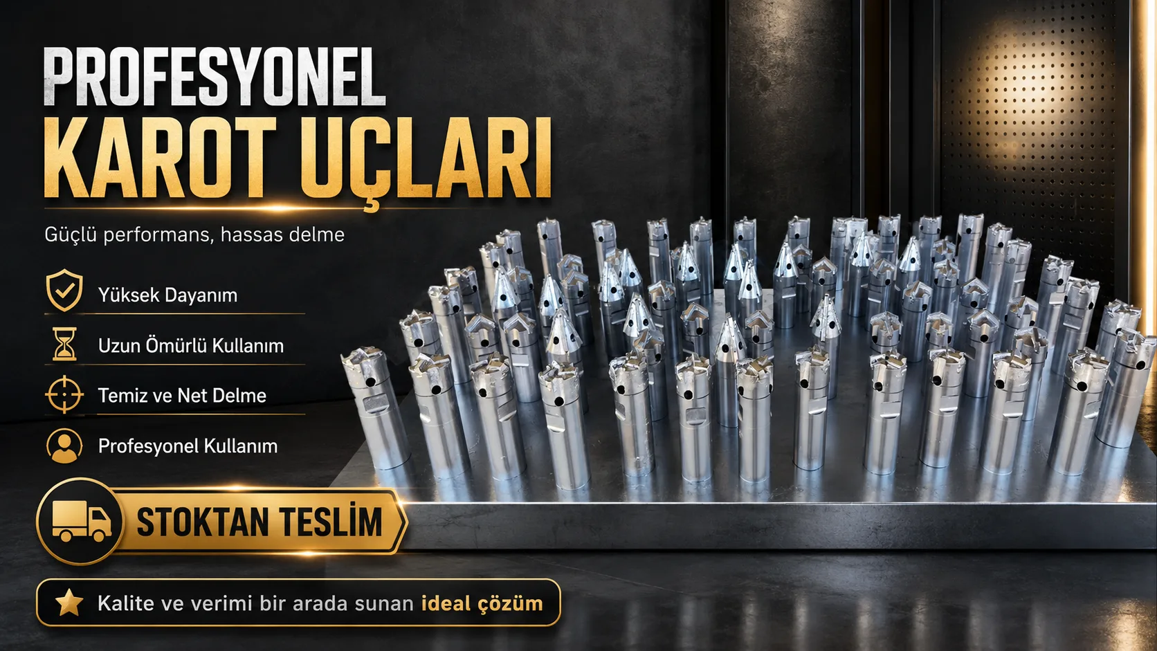 Karot Dünyası 4400 W Prof. Elektrikli Sehpalı Karot Makinesi 5 Mt. Set