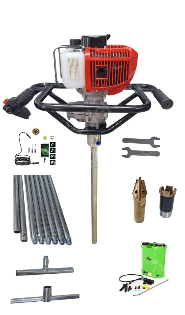 3 Hp Benzinli Karot Makinesi Seti 5 Metre Profesyonel